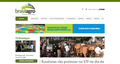 Desktop Screenshot of brasilagro.com.br